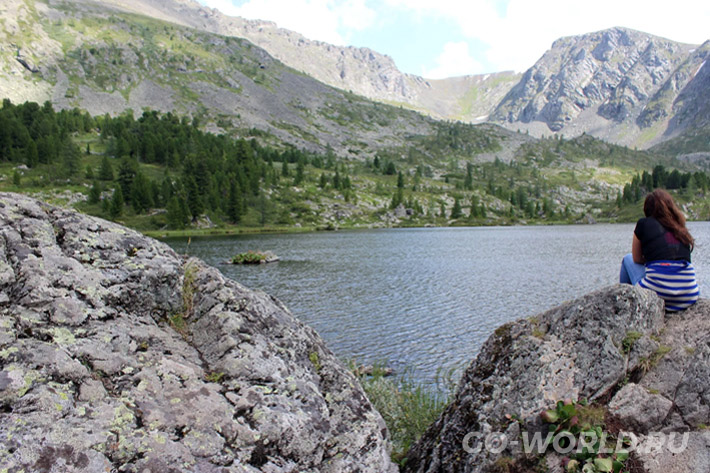 Каракольские озера в горном Алтае