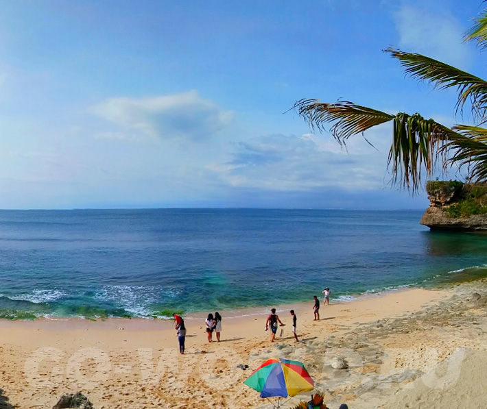 лучшие пляжи Бали с белым песком - Баланган