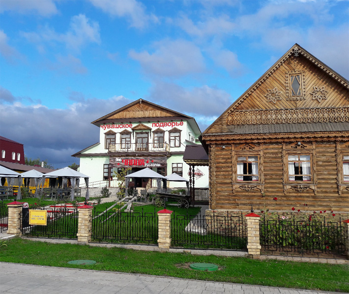 Достопримечательности Оренбурга - Национальная деревня
